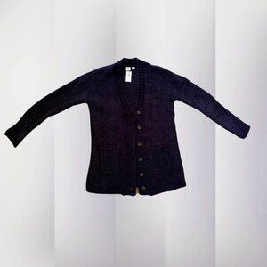 Back2School | GapKids Ultra-Soft Chenille Cardigan | XXL (13/14) | Navy Blue NWT